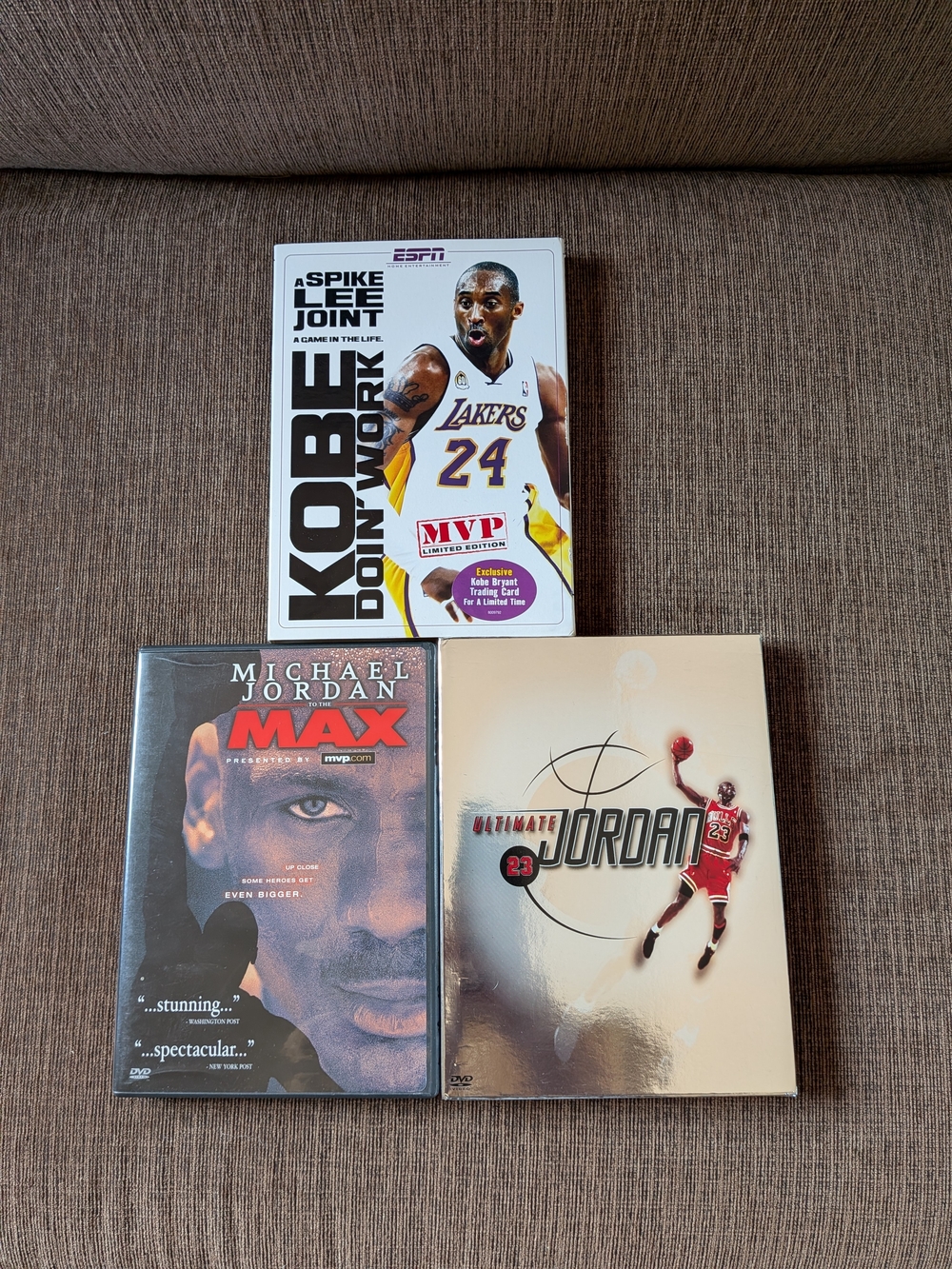 Kobe/Michael Jordan DVD Lot